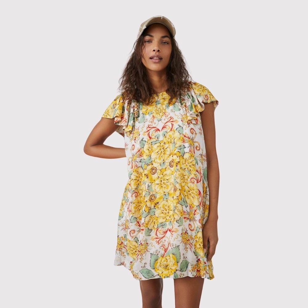 Free Prople floral mini dress